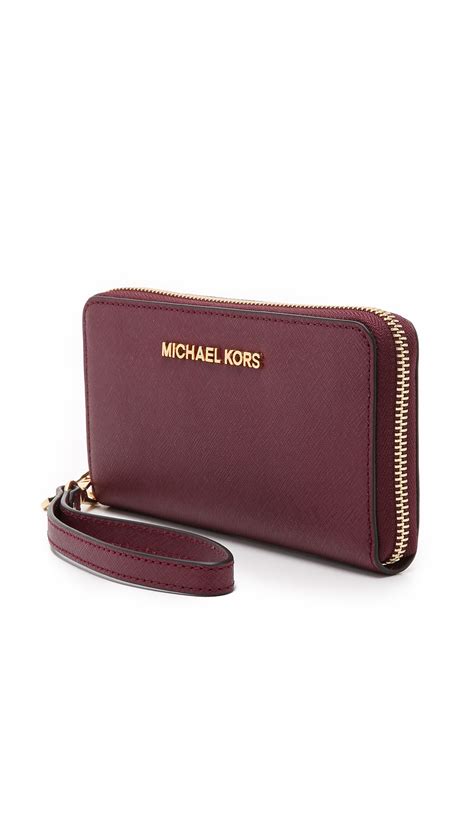 michael kors merlot wallet